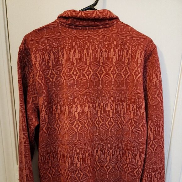 1/4 Snap Button Pullover ( RED ) Avalanche Outdoor Supply Rossmore Shirt - Picture 5 of 5